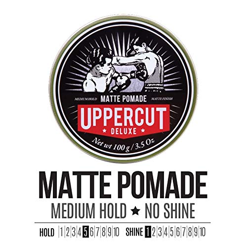 Men's Matte Pomade Water-Based Hair Styling Cream 3.5 oz - Medium Hold, No Shine, Easy Wash Out - Variation 1
