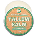 Tallow Balm with Organic Beeswax, Shea Butter, Jojoba Oil, Vitamin E and Essential Oils (2 Ounce, Manuka Honey)