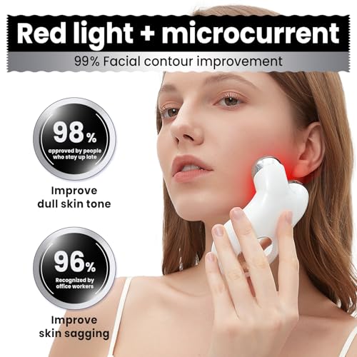Microcurrent Facial Device,Latest Red Light Technology£¬Enhances The Ability to Lift The Face and Tighten The Skin£¬Facial Wrinkle Equipment£¬Smart Photon Micro-Current Device, Model:EP-300.