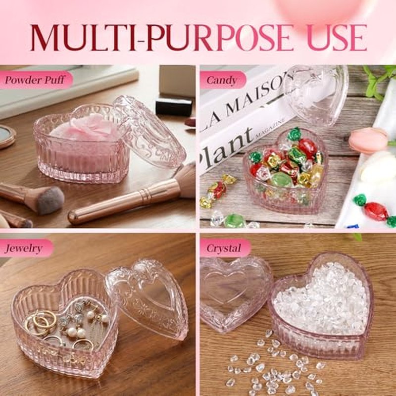 Body Powder Puff and Container Powder Container with Puff Crystal Case Soft Washable Reusable Velour Face Body Wet Dry Makeup