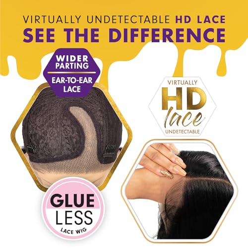 Sensationnel Butta LaceWig Unit 1 Jet Black - HD Lace Frontal Synthetic Wig