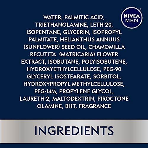 Nivea Men Sensitive Skin & Stubble Shave Gel - with Beard Softener For Men ? 7 Ounce. Can