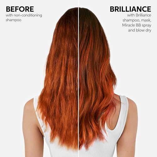 Wella Invigo Brilliance Shampoo Aloe Vera 10.1 Fl Oz for Fine/Normal Color-Treated Hair