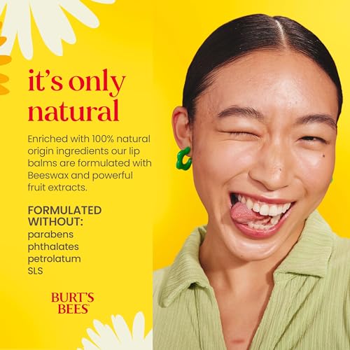Burt's Bees Beeswax Lip Balm Pack - 12 Tubes of Original Flavor, 0.15 oz Each