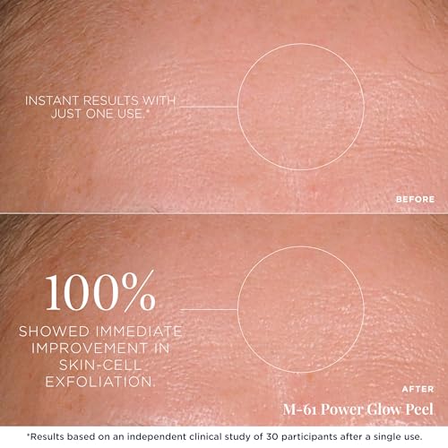 m-61 PowerGlow Peel 30 Treatments - Exfoliating Skin Rejuvenation & Clarification