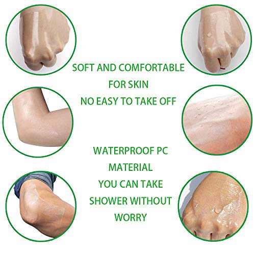 Waterproof Tattoo Aftercare Bandage Roll 8X360 Inch - Transparent, Flexible, Skin-Friendly