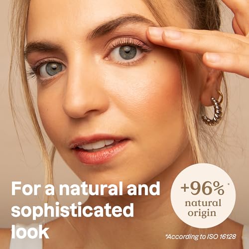 ATTITUDE Oceanly Pink Makeup Set: Mascara + Serum + Pink Eyeshadows (Vegan, EWG Verified) – 3‑Piece, Pink