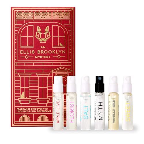 Ellis Brooklyn MYSTERY Eau de Parfum Sample Set for Women – 6 Travel Sizes