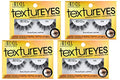 False Strip Lashes 578 - 4 Pack Natural Look Eyelash Extensions