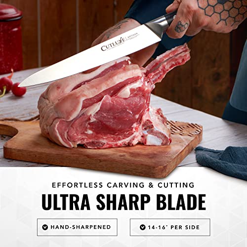 Cutluxe 5-Piece Chef Knife Set Without Block - Razor Sharp German Steel