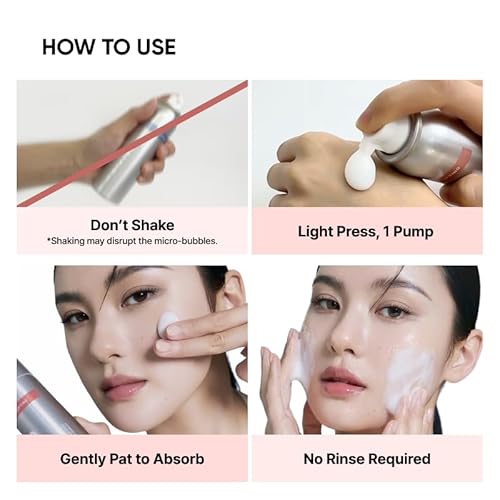 Collagen Lifting CO2 Bubble Serum Mask, 60ml | 2.02 fl.oz.| Fast-Absorbing Bubble Texture | Firming & Instant Lifting | Lightweight High Moisture Korean Skincare