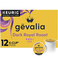 Dark Roast Coffee Pods - Gevalia Royal 2 Count Pack of 6 – 72 K-Cup Capsules