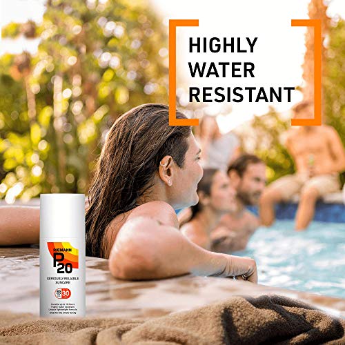 P20 Sunscreen SPF 20 - 10 Hour Protection, Water-Resistant, 200ml