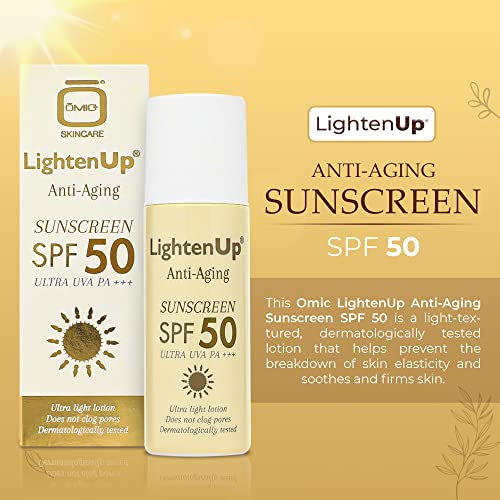 Anti-Aging Sunscreen SPF 50 with Natural Luremin - Face & Skin Protection