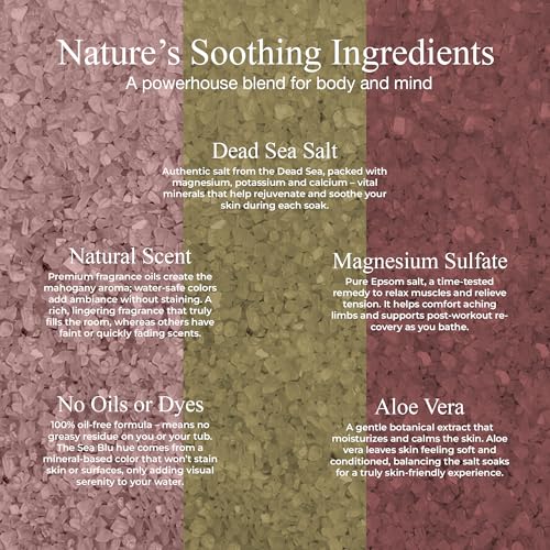 Spazazz Aromatherapy Bath Salt Gift Set with 3 Varieties & Accessories