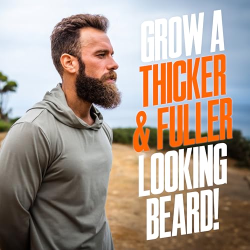 Wild Willies Beard Growth Gummies for Men - Biotin & Vitamins for Thicker Beard