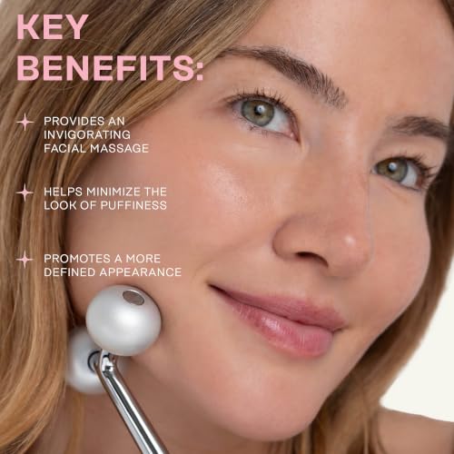 Face Sculptor Roller Stainless Steel Facial Massager for Skin Tightening & Relaxation