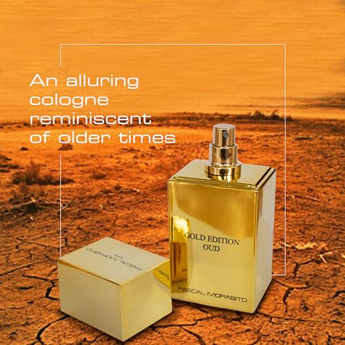 Men's Oud Eau de Parfum - Oriental Amber Fragrance Mist 3.4 Oz - Pascal Morabito