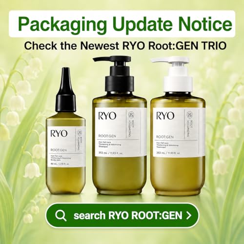 Ryo Root Gen Hair Strength Shampoo for Women - Old Version
