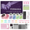 Black Lash Perm and Brow Lamination Kit - 4-in-1 Salon-Grade Eyelash Lift & Color