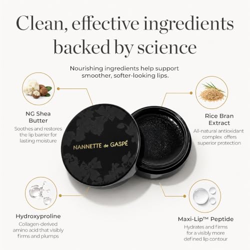 0.34 Count Hydrating Lip Balm with Peptides & Shea Butter – Intensive Moisture