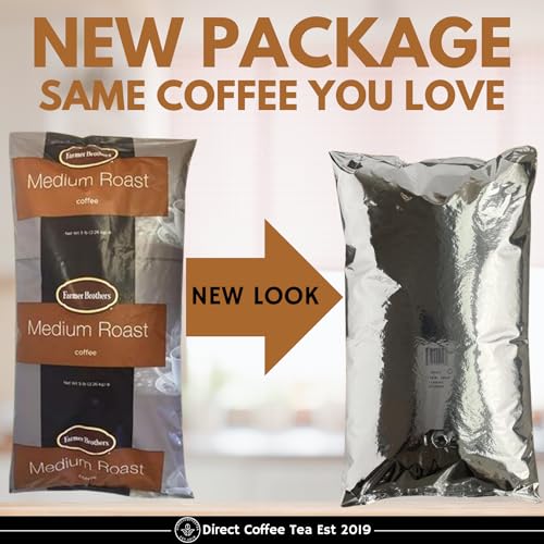 Ground Coffee Breakfast Blend 5lb Bag - Smooth, Aromatic & Mild Flavor