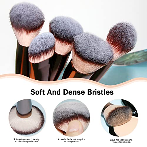 Daubigny Pro Makeup Brushes And Flawless Foundation Brush