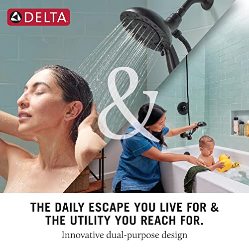 SpotShield Brushed Nickel 2-in-1 Shower Head with Handheld Spray - Delta 75486CSN