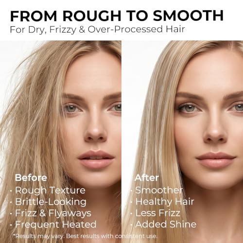 Fresh Scent Peptide Hair Mask for Damaged Hair - 1.7 Fl Oz, Leave-In Treatment - Variation of THIS listing