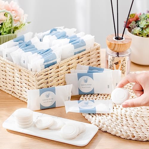600 Pcs Mini Bar Soap Bulk Travel Hand Soaps for Hotels & Spa - 0.35oz