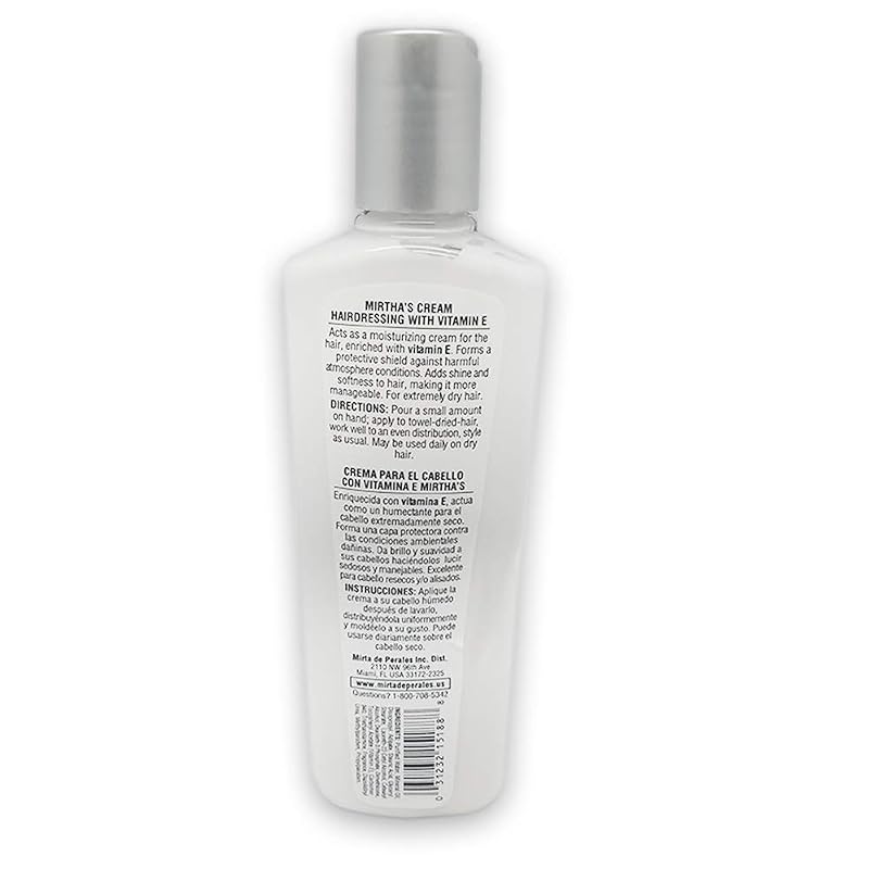 Mirta de Perales Cream Hairdressing with Vitamin E – 8 oz (Pack of 3)