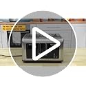 Black 4-Slice Touch Screen Toaster with Dual Control, 8 Shade Settings, 6 Bread Types