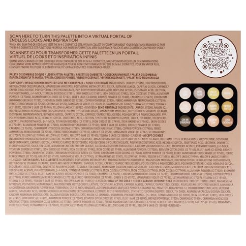 Connect In Colour Eye Shadow Palette - Unfiltered Nudes by MAC for Women - 0.43 oz Eye Shadow
