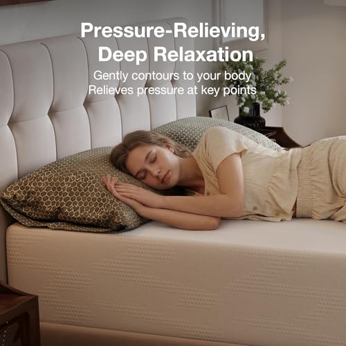 NanoGel Memory Foam Mattress Twin - Cool, Supportive, Motion Isolation