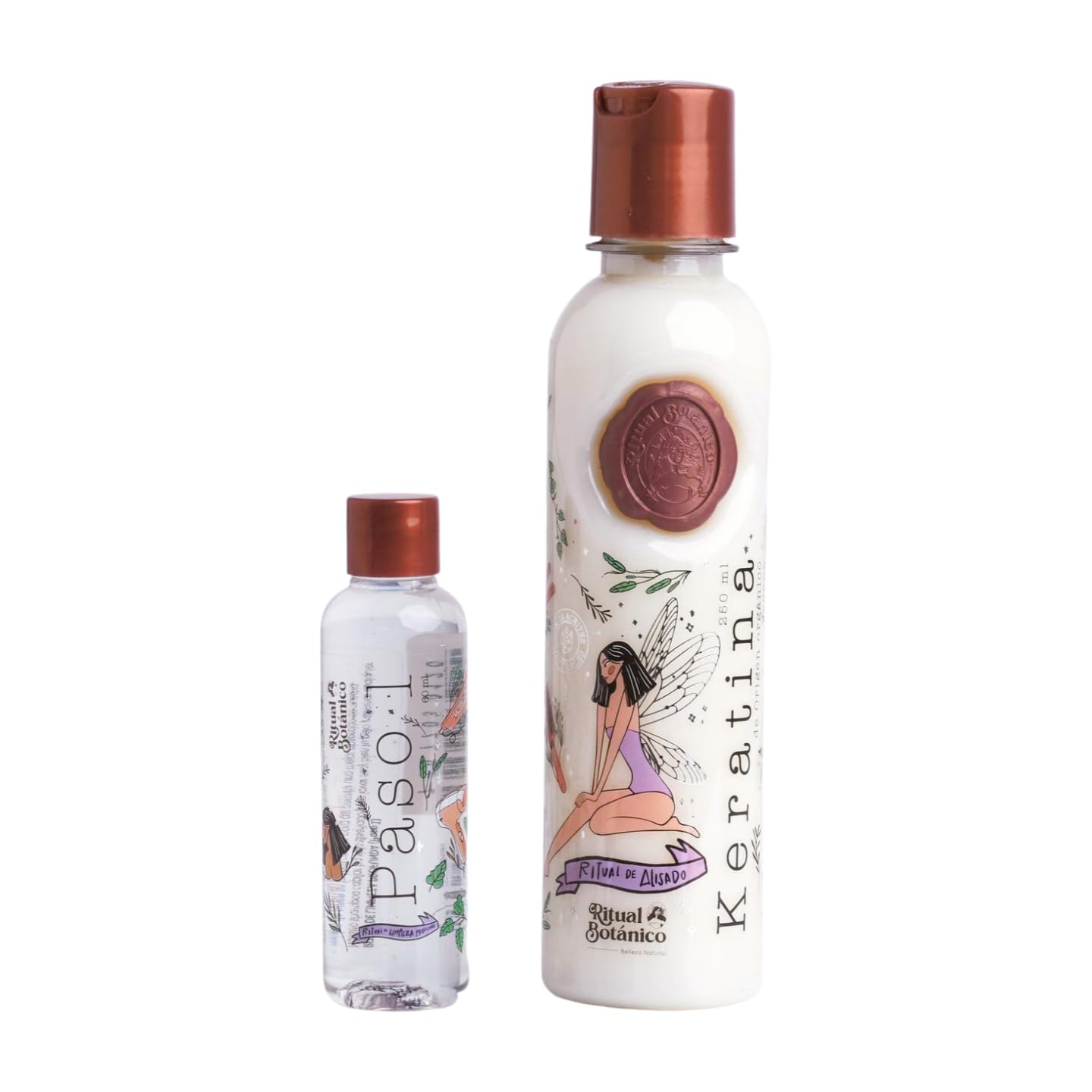 Ritual Botánico Keratina Orgánica 250 ML | Aporta Brillo, Sedosidad y Nutrición | Botox Capilar sin Formol | Hair Straightener con 12 Aceites Naturales