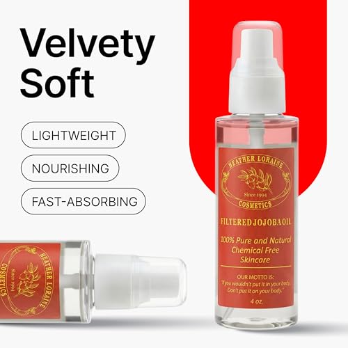 Filtered Jojoba Oil - Fragrance-Free, 4 Fl Oz - Organic & Multi-Purpose
