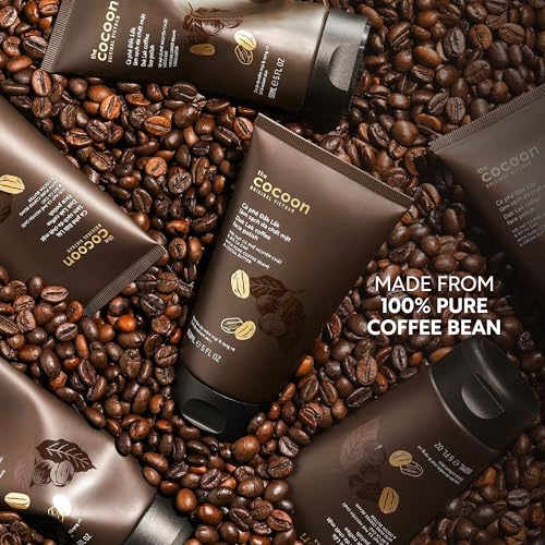 Cocoon Original Vietnam Coffee Face Scrub - 150ml Facial Exfoliator with Cocoa Butter - Gentle Skin Renewal