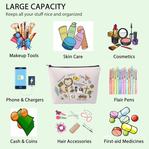 OBX Pogue Outer Inspire Makeup Bag Pogues For Life Gift Pogue Adventure Gift Outer Fan Survival Kit (OBX BAG)