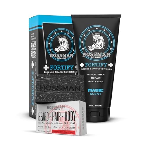 Obsidian Purifying Beard Wash - Clarifying Beard Cleanser with Keratin, Artemisia Argyi Leaf extract and Saponins for Soft, Conditioned Beards 8.8 Oz