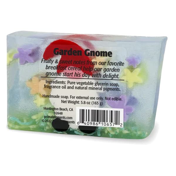 Glycerin Soap with Fruity Cereal Scent - Moisturizing Hand & Body Bar Set - Pack of 4