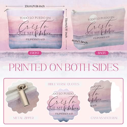 30-Piece Christian Gifts Set for Women - Bright Colors, Spanish Style
