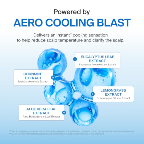 DR.FORHAIR Aero Cooling Shampoo – Cooling, Purifying Hair & Scalp Care, 16.91 fl oz