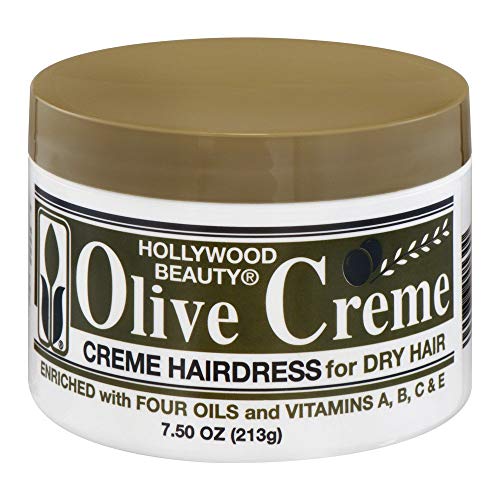 Hollywood Beauty Olive Cholesterol & Olive Creme 7.5 oz - Moisturizing Skin Care