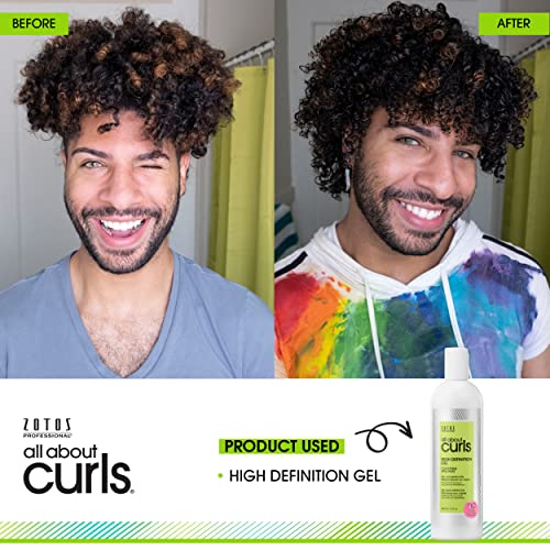 Moisturizing Curl Gel & Bouncy Cream for All Hair Types - Define & De-Frizz
