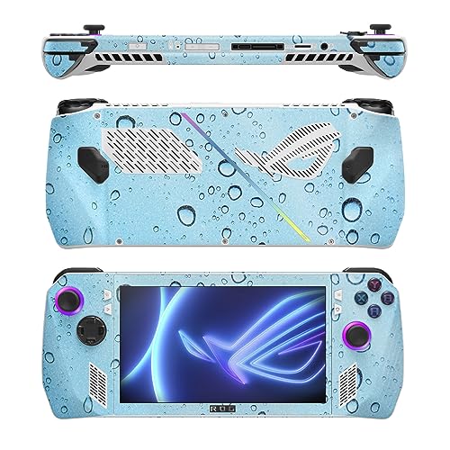 MightySkins Glossy Glitter Skin Compatible with Asus ROG Ally - Rainy Day | Protective, Durable High-Gloss Glitter Finish | Easy to Apply, Remove, and Change Styles