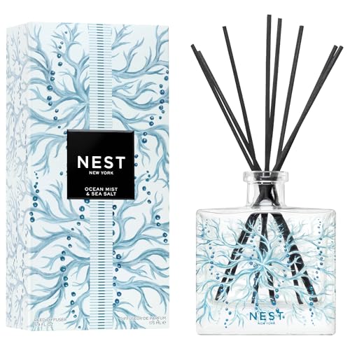 NEST New York Ocean Mist & Sea Salt Reed Diffuser - 5.9 oz, Home Fragrance