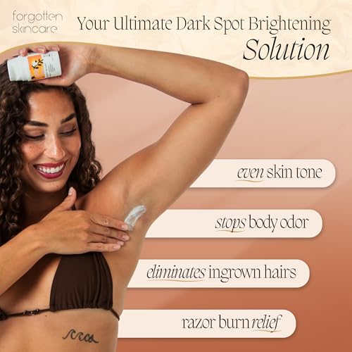 Forgotten Skincare The Original Underarm Brightening Deodorant Cream and The Down Low Inner Thigh Serum
