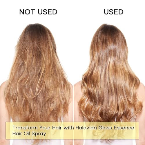 Hair Oil for Frizz Control & Heat Protection - Nourishing Hair Treatment