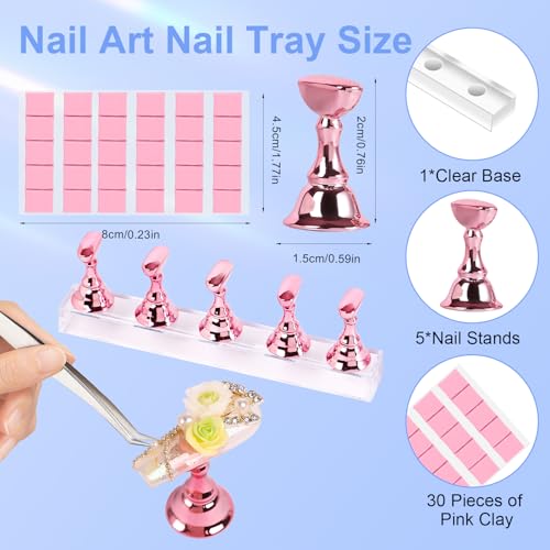 Acrylic Nail Kit 42-Piece Complete Set for Beginners with UV/LED Lamp & Drill