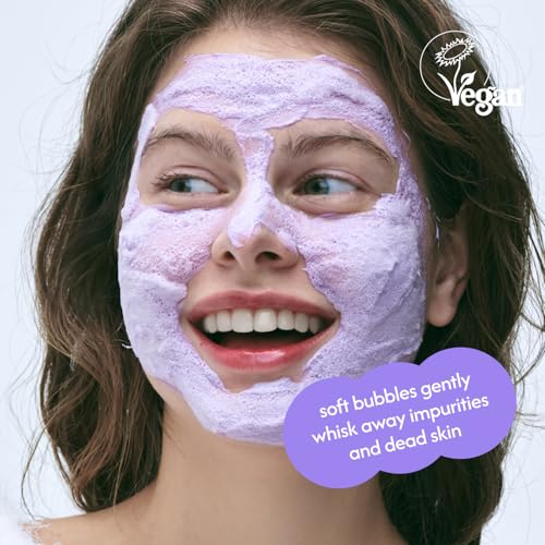 Purple Rice PDRN Bubble Mask for Pore Clearing & Exfoliation - Vegan Korean Skincare